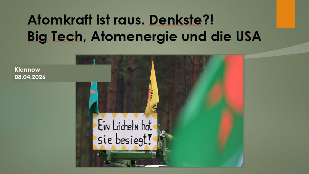 Infoabend in Klennow